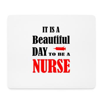 Nurse Nurse Doctor - Mouse Pad (horizontal) - white - Front