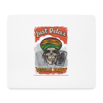 REGGAE PARTY - Tapis de souris (format paysage) - blanc - Devant