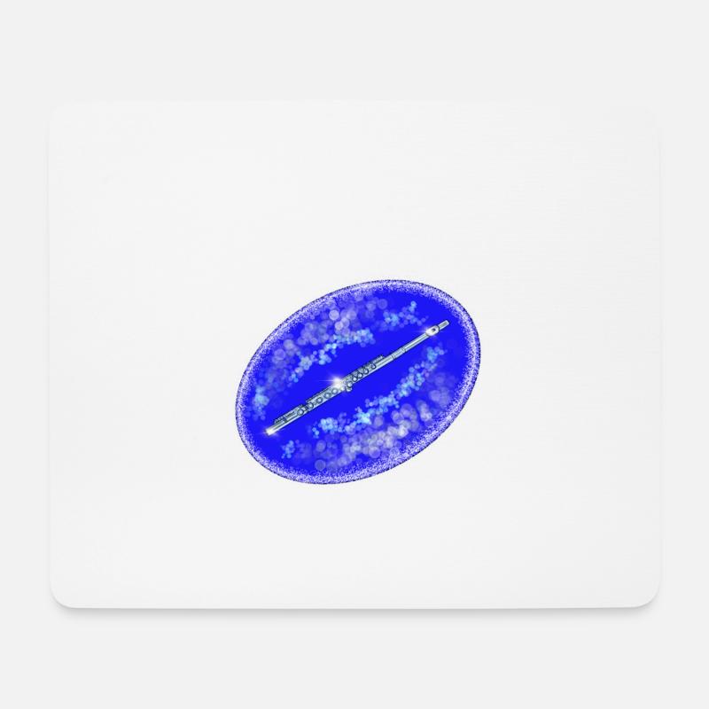 Cross-floe 2 - Mouse Pad (horizontal) - white