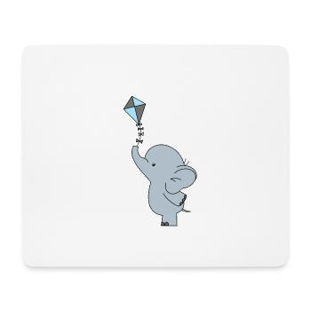 Bébé bleu💙💙💙 - Tapis de souris (format paysage) - blanc - Devant