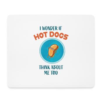 Hot Dog Hot Dogs - Mouse Pad (horizontal) - white - Front
