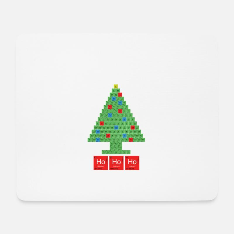 Oh Chemistree Hässliche Weihnachten - Mousepad (Querformat) - Weiß
