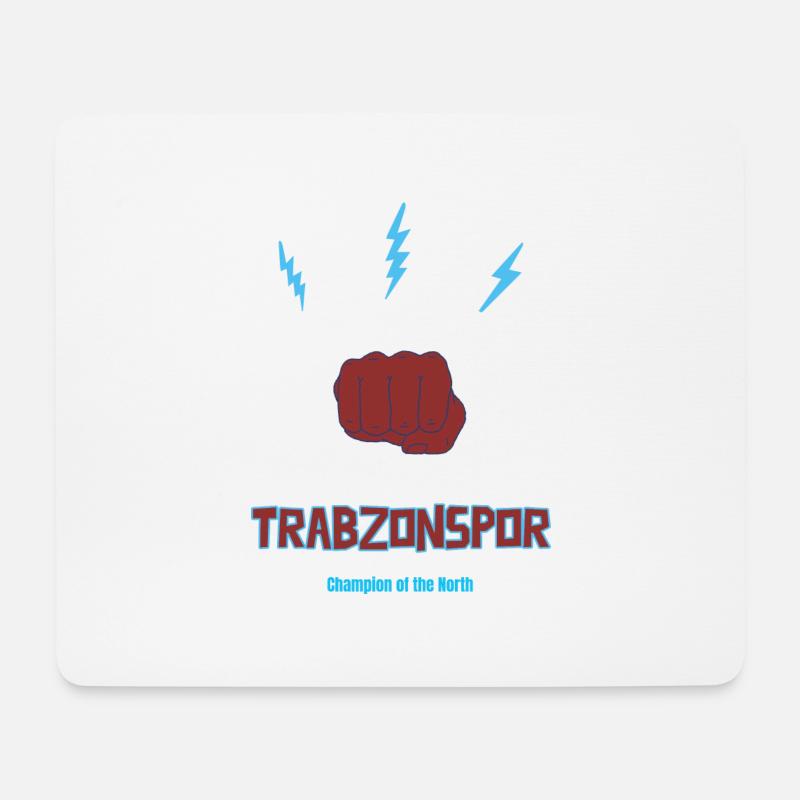 Trabzonspor Sampiyon - Mousepad (Querformat) - Weiß
