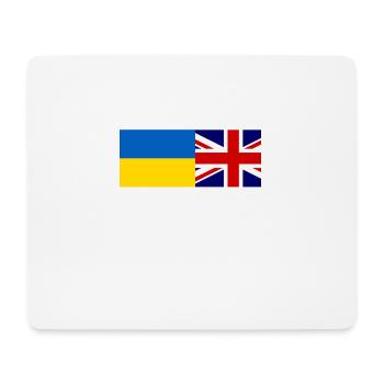 solidarity With Ukraine - Mouse Pad (horizontal) - white - Front