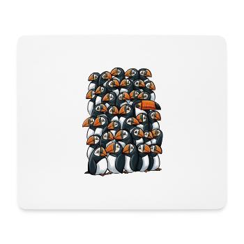 Mac toco - Mouse Pad (horizontal) - white - Front