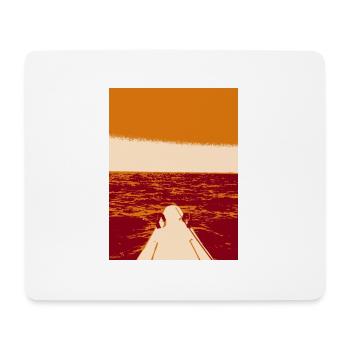 Surfing - Mouse Pad (horizontal) - white - Front