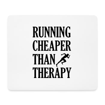 Triathlon Swim Bike Run Marathon - Mousepad (Querformat) - Weiß - Vorne