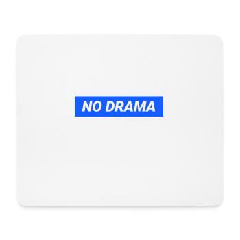 No Drama Design Blue - Mouse Pad (horizontal) - white - Front