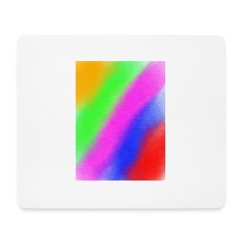 Peace and love - Mousepad (Querformat) - Weiß - Vorne