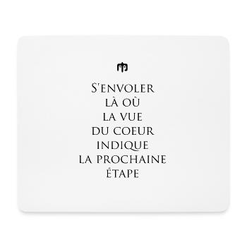 etape - Tapis de souris (format paysage) - blanc - Devant