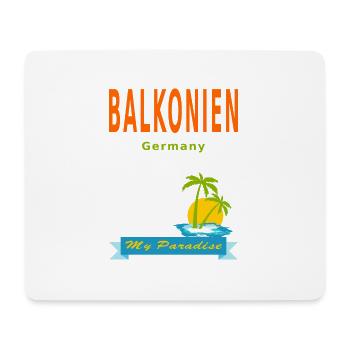 Balkonien - My Paradise - Tapis de souris (format paysage) - blanc - Devant