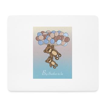 Bear Balloon Baby - Mouse Pad (horizontal) - white - Front