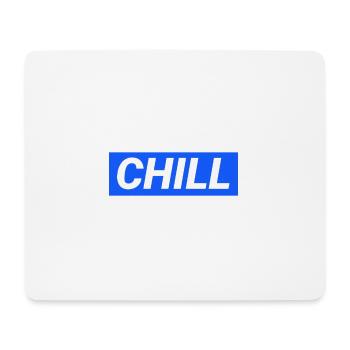 Chill - Tapis de souris (format paysage) - blanc - Devant