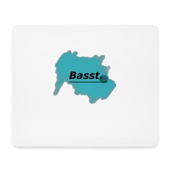 BAYERISCHES BASST - Mousepad (Querformat) - Weiß - Vorne