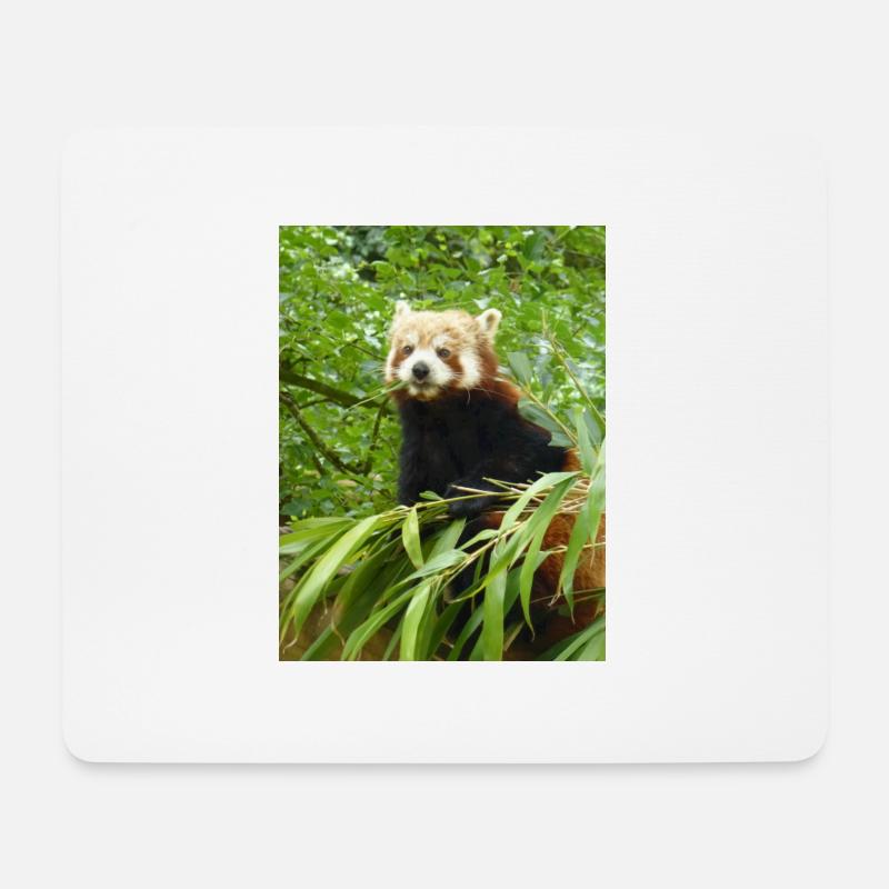 Red Panda - Mouse Pad (horizontal) - white