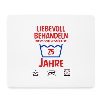 SSW132 25 Jahre im Geburtstag - Mousepad (Querformat) - Weiß - Vorne