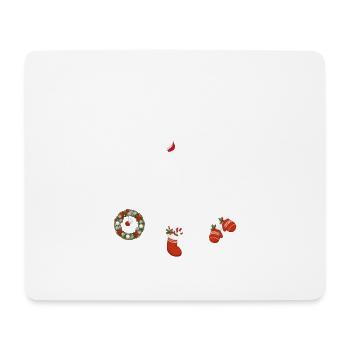 Turmspringen Weihnachten Weihnachtstraumfänger - Mousepad (Querformat) - Weiß - Vorne