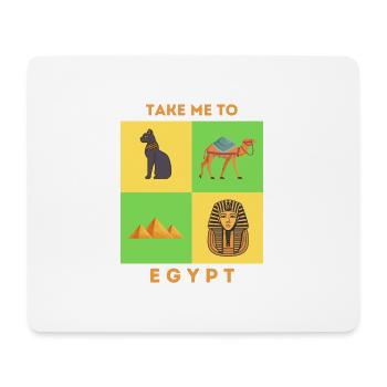 EMMÈNE-MOI EN ÉGYPTE - Tapis de souris (format paysage) - blanc - Devant