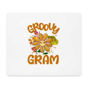 Groovy Gram Family Matching Vintage Family Outfit - Mouse Pad (horizontal) - white - Front