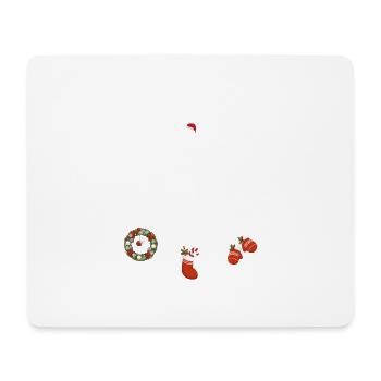 Hammerwerfen Weihnachten Weihnachtstraumfänger - Mousepad (Querformat) - Weiß - Vorne
