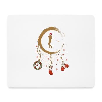 Hammerwerfen Weihnachten Weihnachtstraumfänger - Mousepad (Querformat) - Weiß - Vorne