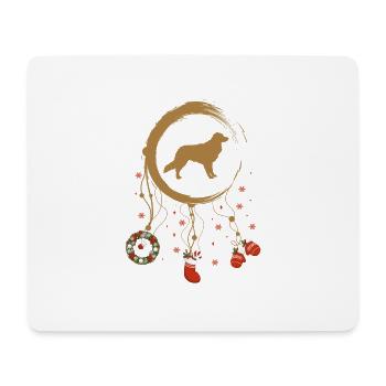 Nova Scotia Retriever Weihnachten Weihnachtstraumf - Mousepad (Querformat) - Weiß - Vorne