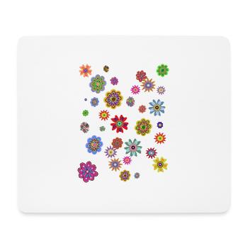Blumenliese - Mouse Pad (horizontal) - white - Front