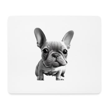 Chiens Chien Bouledogue Français Chien Propriétaire Chien - Tapis de souris (format paysage) - blanc - Devant