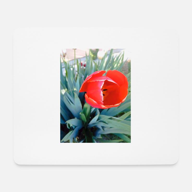 Mon design - Tapis de souris (format paysage) - blanc