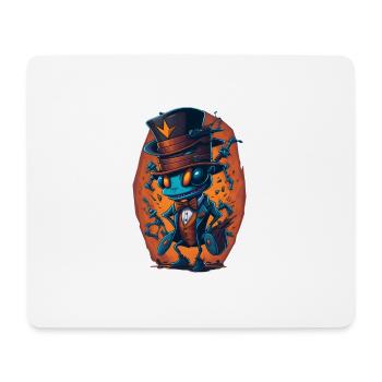 Ameise mit Hut Lustig - Mousepad (Querformat) - Weiß - Vorne