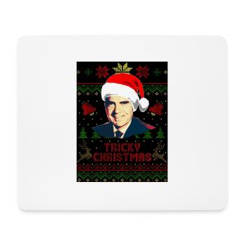 Tricky Weihnachten Richard Nixon - Mousepad (Querformat) - Weiß - Vorne