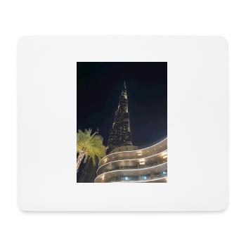 Burj Khalifa Dubai - Mouse Pad (horizontal) - white - Front