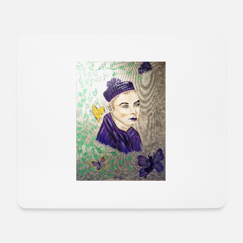 Sinéad Marie Bernadette O Connor 2023 Mumzy - Mousepad (Querformat) - Weiß