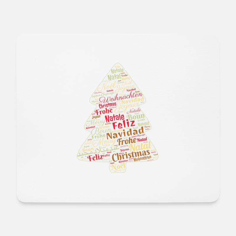Christmas gift idea - Mouse Pad (horizontal) - white