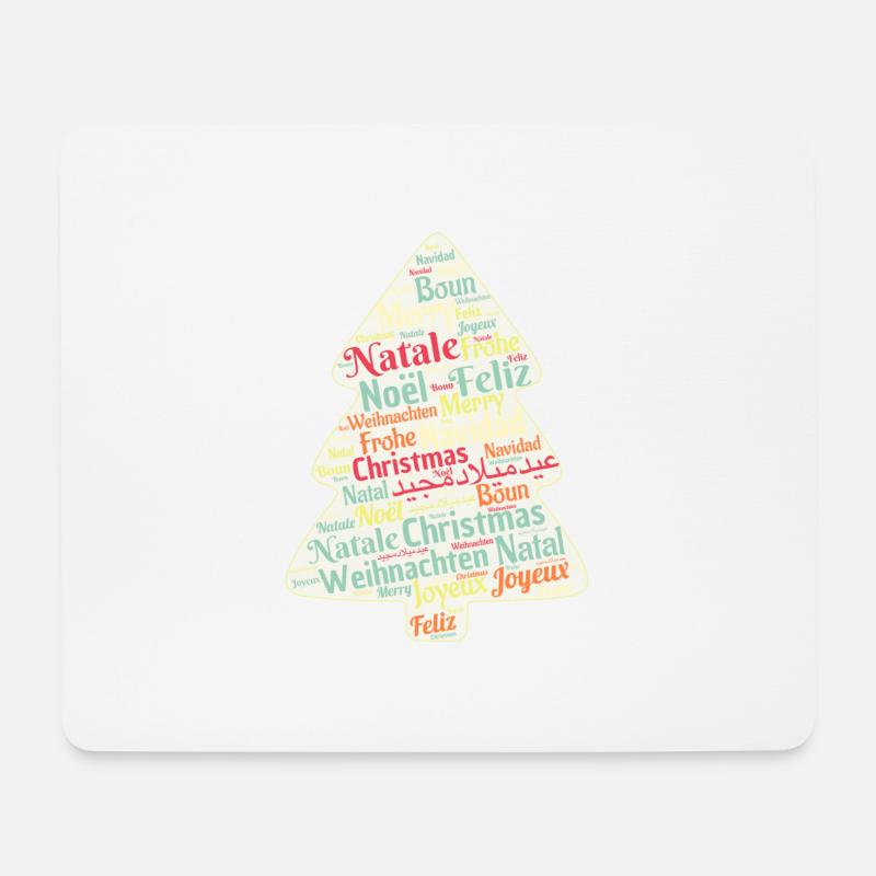 Christmas gift idea - Mouse Pad (horizontal) - white