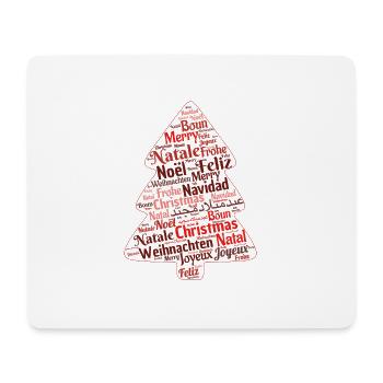 Fir tree - Mouse Pad (horizontal) - white - Front