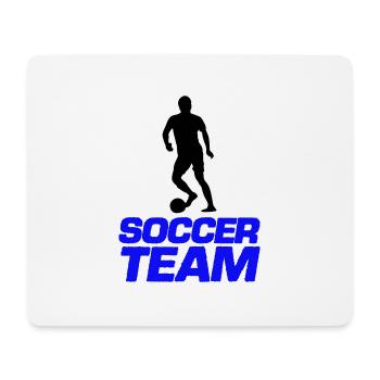 Équipe de football - Tapis de souris (format paysage) - blanc - Devant