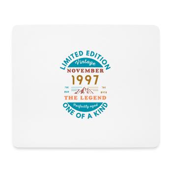 November 1997 Birthday Limited Edition - Tapis de souris (format paysage) - blanc - Devant