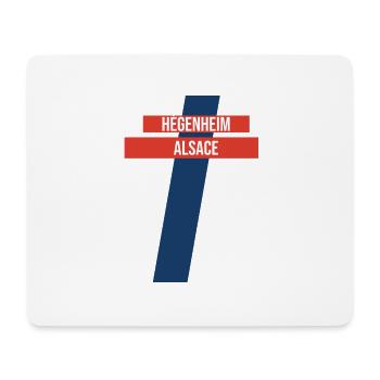 Hégenheim Alsace Hégenheim Souvenir - Mouse Pad (horizontal) - white - Front