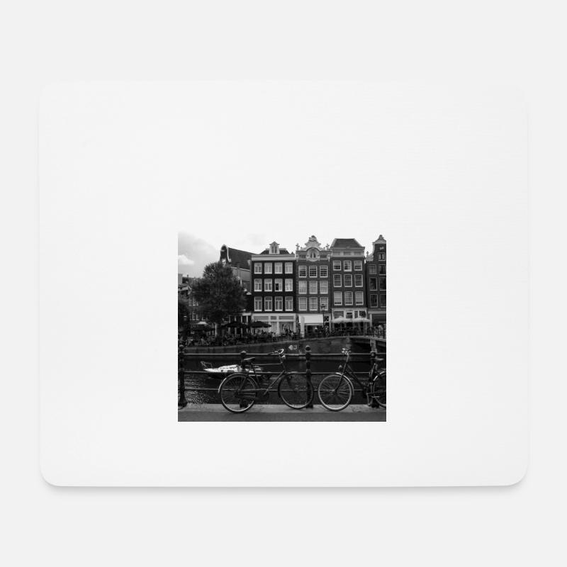 Amsterdam - Mouse Pad (horizontal) - white