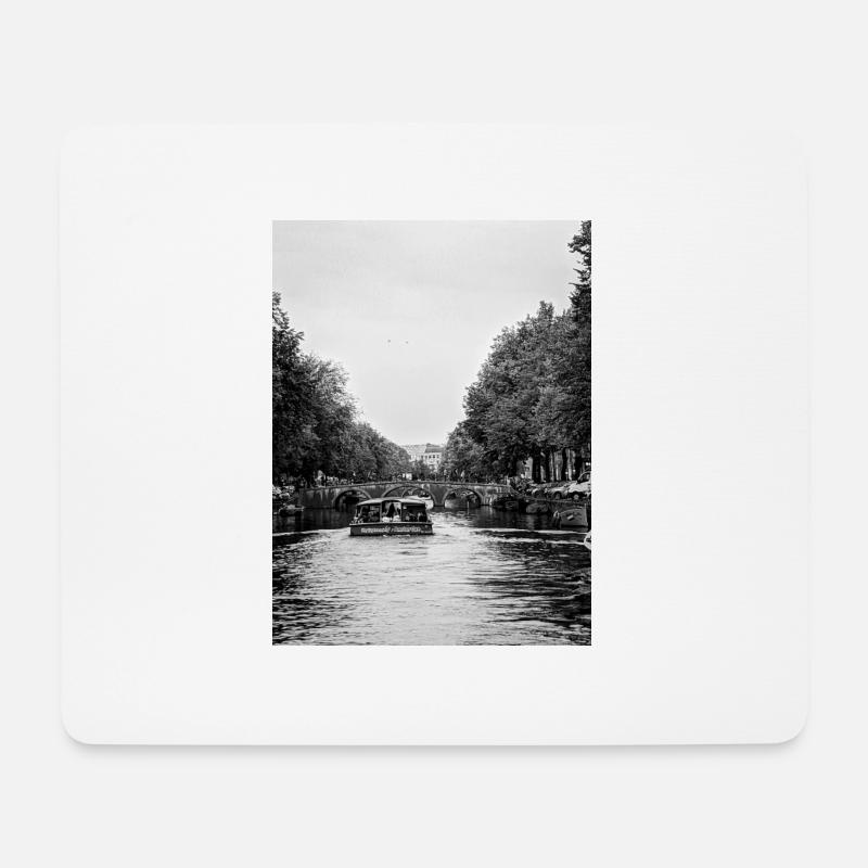 Amsterdam - Mouse Pad (horizontal) - white