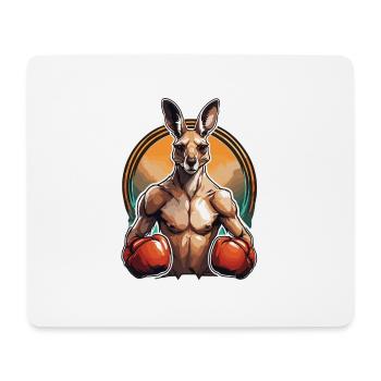 Kangaroo / Animal / Australia / Marsupial / Outback - Mouse Pad (horizontal) - white - Front