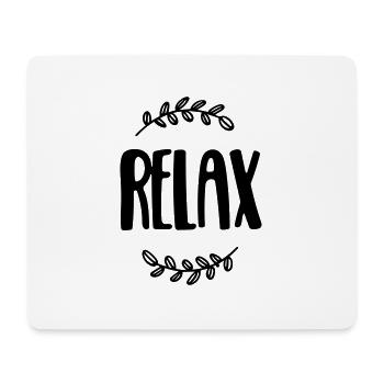 relax - Mouse Pad (horizontal) - white - Front