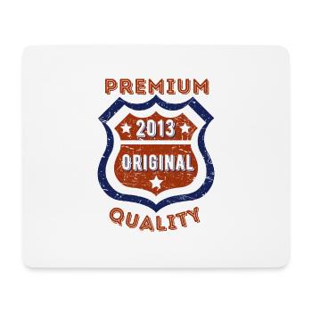 Premium Quality 2013 - Mouse Pad (horizontal) - white - Front