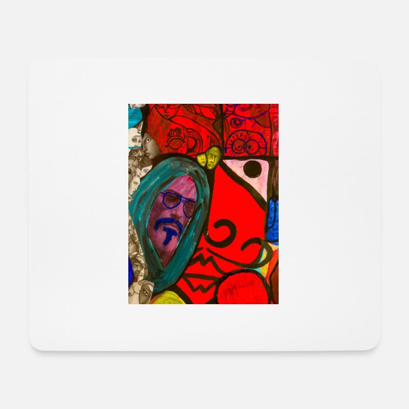 Artful design - Mouse Pad (horizontal) - white