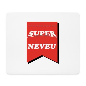 COUSIN NEVEU FRERE - Tapis de souris (format paysage) - blanc - Devant