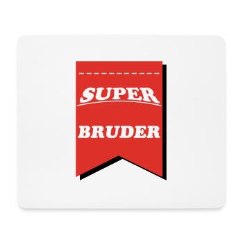 FRERE SOEUR BROTHER SISTER - Tapis de souris (format paysage) - blanc - Devant