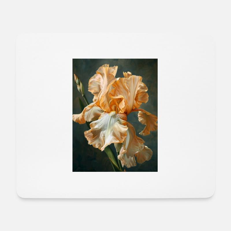 Iris FL 73 - Mousepad (Querformat) - Weiß