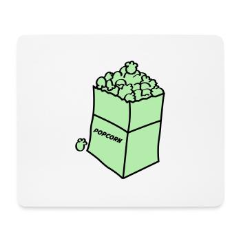 popcorn 2 - Mousepad (Querformat) - Weiß - Vorne