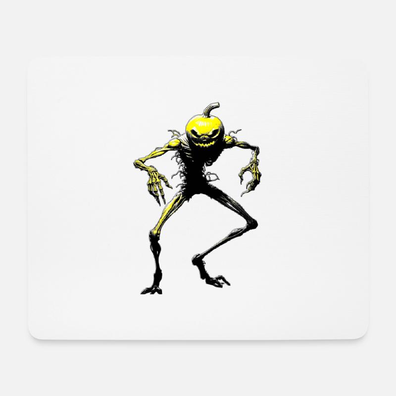 Halloween - Mousepad (Querformat) - Weiß